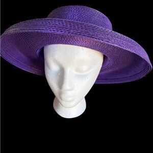 Purple Church Derby Hat